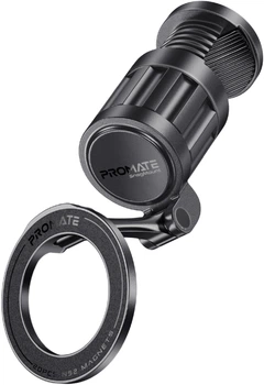 Тримач для телефону магнітний Promate SnagMount Black