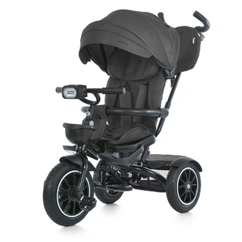 Детский трехколесный велосипед колясочного типа El Camino ME 1193 Modena Dark Gray