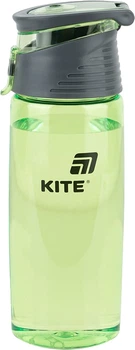 Пляшка для води Kite 550 мл Зелено-сіра (K25-401-3)