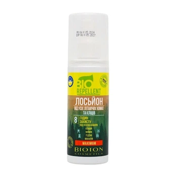 Лосьон от насекомых и клещей 8 часов защиты Maximum BIOREPELLENT 100 мл