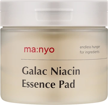 Зволожуючі педи з біфідобактеріями - Manyo Galac Niacin Essence Pad 80шт (1396706-27056049)