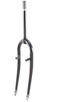 Вилка жесткая 28" Avanti, резьбовая 1" 240мм черный (CS-9846)