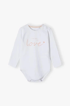 Боді для дівчинки "From baby with love" 5.10.15 68 білий