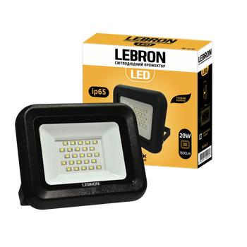 LED прожектор Lebron L-LF 20W 6200K 1800Lm 230V