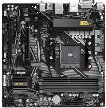 Материнська плата Socket_AM4 GigaByte B550M DS3H (mATX, B550, 4xDDR4)