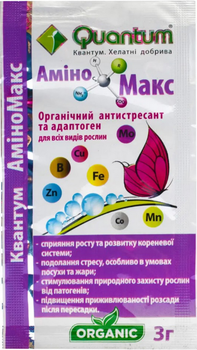 Удобрение Quantum Антистресант Амино-Макс 3 г 10 шт (46499-Д)