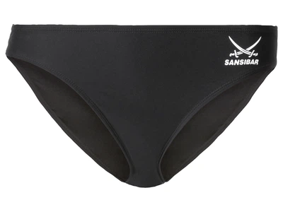 Нижня частина купальника з принтом для жінки Sansibar LYCRA® 434021 42(M) чорний