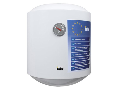 Водонагрівач електричний Isto Dry Heater 1,5 кВт 50 л сухий тен білий (IVD504415/1h)