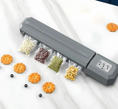 Вакуумний пакувальник харчових продуктів автоматичний AND Capper 120Вт побутовий вакууматор LY-652