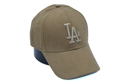 Бейсболка Art cap LA Dodgers 55-61 см бежева (0919-1021)