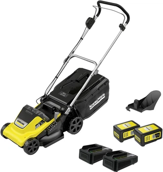 Газонокосилка аккумуляторная (Karcher) LMO 4-18 Dual Battery Set 1.445-421.0