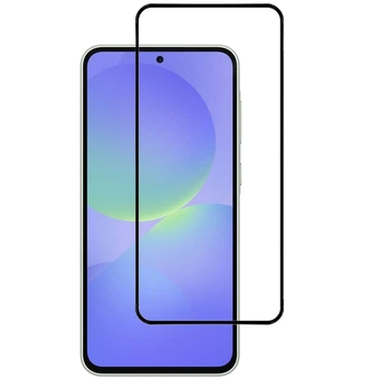Защитное стекло LUX для Samsung Galaxy A36 5G (A366) полная проклейка черный