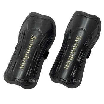 Детские футбольные щитки Schmilton M черные
