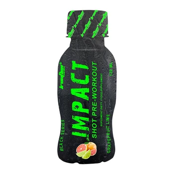Комплекс до тренування Ironflex Impact Pre-Workout Shot 120 ml 4 сервіс Grapefruit Lime (000024775)