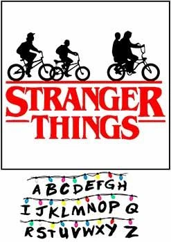 Вафельная съедобная картинка Очень странные дела. Stranger Things А4 (p1964)