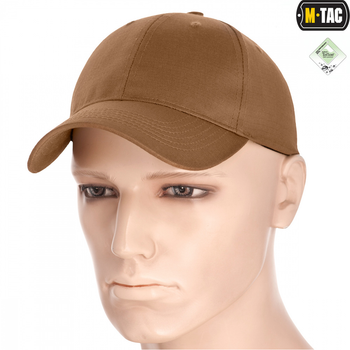 Бейсболка тактична M-Tac Flex Ріп-стоп Coyote Brown Size L/XL