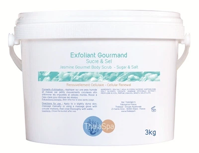 Жасминовый скраб гурмэ для тела (с сахаром и солью) Thalaspa Jasmine Gourmet Body Scrub, 500г