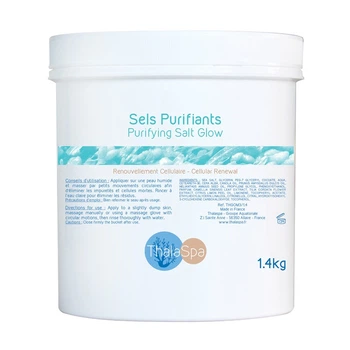 Сольовий пілінг для тіла "Шовковистий" Thalaspa Purifying Salt Glow, 1,4 кг