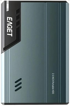 Зовнішній жорсткий диск Eaget 512gb зелений, USB 3.0