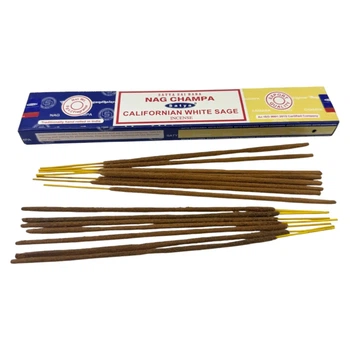 Аромат для дома Nag Champa Californian Sage Пыльцовое благовоние Аромапалочки