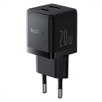 Зарядний пристрій Baseus Palm C+U 20W Black (P10111608113-00)