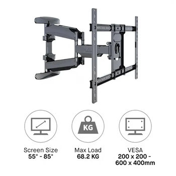 Крепление Для ТВ с поворотом 55«- 85» V-Star S65 00857988