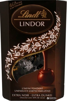 Конфеты Lindt Линдор 60% какао 200 г (8003340091273 Конфеты Lindt Линдор 60% какао 200 г (8003340091273