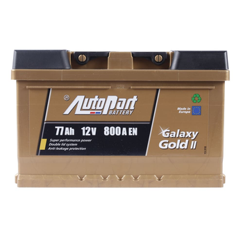 Автомобильный аккумулятор AUTOPART Galaxy Gold 2 6CT 77Ah Низкий R+ ARL077-GG0