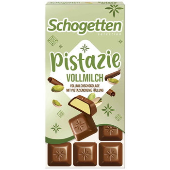Шоколад Schogetten Pistazie Vollmilch 100 г