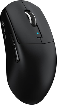 Игровая Мышка ATTACK SHARK R6 Black 8000Hz Беспроводная Трехрежимная 2.4G/Bluetooth/Кабель, PAW3950MAX, 42000 DPI, 38грамм Ультралегкая. Win/Mac