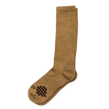 Шкарпетки тактичні 5.11 Tactical Duty Ready Plus OTC Socks US Dark Coyote M (1800014-389)