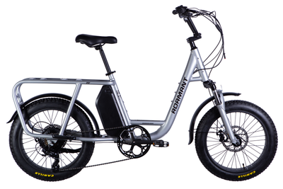 Велосипед з електроприводом 20" AL Dorozhnik eADAMANT DD FR рама-18,5" 48B 17.5А*г 500Вт срiблястий 2025