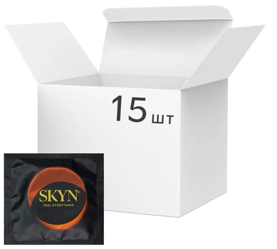Набір презервативів Skyn ​​Warming Без латексу 15 шт (ROZ6501053603)