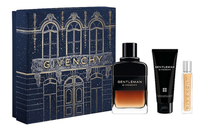 Набір для чоловіків Givenchy Gentleman Reserve Парфумована вода 100 мл + Гель для душу 75 мл + Парфумована вода 12.5 мл (3274872481091)