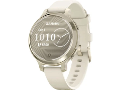 Смарт-часи Garmin Lily 2 Active Lunar Gold with Bone Silicone Band (010-02891-00)