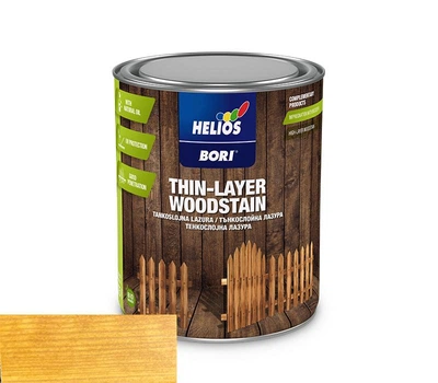 Лазур HELIOS BORI Тонко-шарова Дуб 0,75л