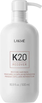 Відновлююча маска для волосся Lakme К2.0 Recover Restore Hair Mask 500 мл (8429421490511)