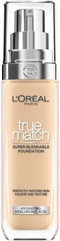 Легкий тональный крем для лица L'Oreal Paris True Match Super Blendable Foundation с гиалуроновой кислотой тон 4N 30 мл (3600522862413)