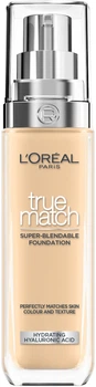 Легкий тональний крем для обличчя L'Oreal Paris True Match Super Blendable Foundation з гіалуроновою кислотою тон 2D/W 30 мл (3600523635672)