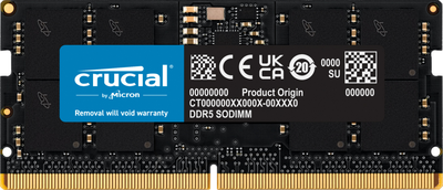 Оперативная память Crucial SODIMM DDR5-5600 49152 MB PC5-44800 (CT48G56C46S5)