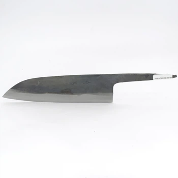 Японский клинок для изготовления ножа Kurouchi Santoku Tosa 150мм