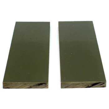 Накладки G10 для рукояти ножа Olive (оливковый) 125х40х9мм (пара)