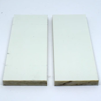 Накладки G10 для рукояти ножа White (белый)125х40х9,5мм (пара)