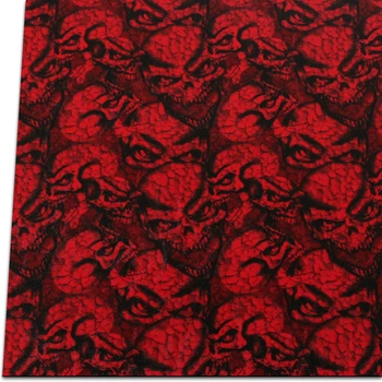 Кайдекс Cracked Skull EMT Red 2х300х150 мм