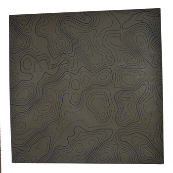 Кайдекс 2мм Topo Olive (Black Lines) 300х150мм