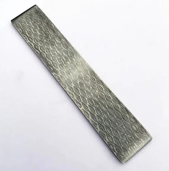 Полоса сталь VG10 Diamond Sandwich Damascus Steel (термообработанная) 220x30x3мм