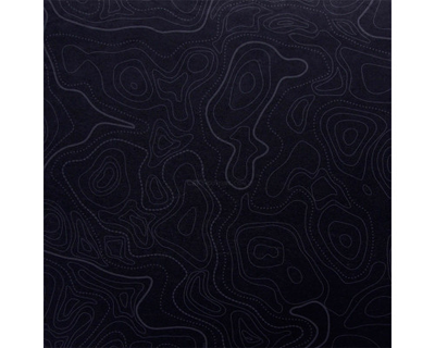 Кайдекс 2мм Topo Black (Storm Gray Lines) 300х150мм
