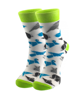 Стильні жіночі шкарпетки з малюнком Origio від MK SOCKS (36-39) Багатобарвний P-1004-B