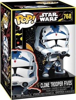 Фігурка Funko POP Star Wars: Clone Wars - Fives (Retro) 83813 (889698838139)
