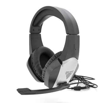 Ігрові навушники з мікрофоном Jedel HG220 Black-Silver